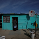 A satellite dish connects residents to South Africa’s DSTV television network, owned by telecommunications giant Naspers, in Khayelitsha township, Cape Town.